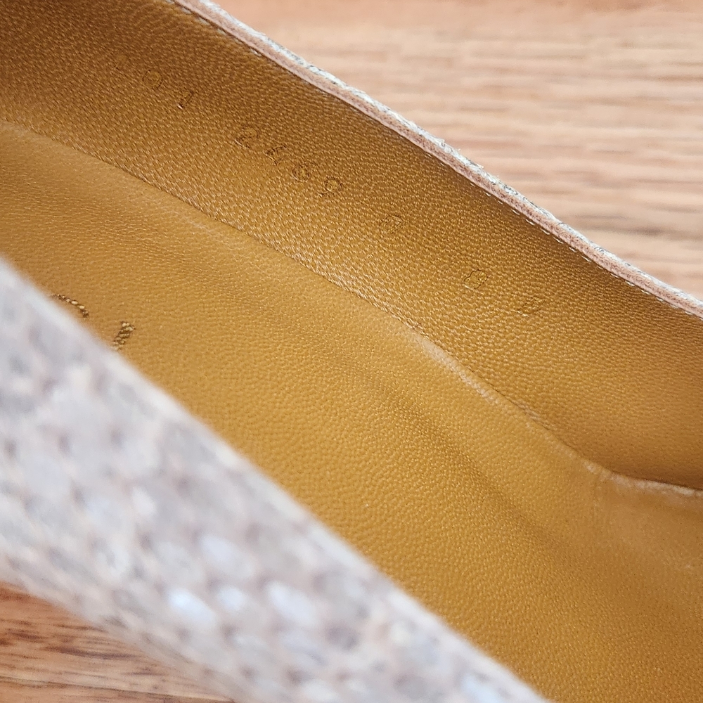 Gucci Beige Women's Heels Pumps 8B - Picture 9 of 13